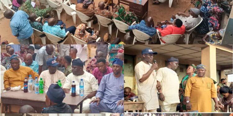 LG Poll :Aladorin and Asaka Community Rally Behind Akande for Chairman in Ibadan South West Local Government