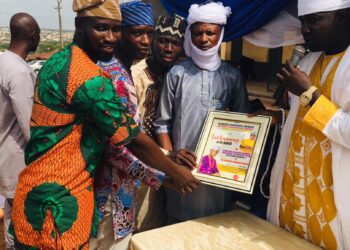 Oyo Yoruba Youth Leader, Asoju Odo Alawode Rahmon Turbaned as Ameer Shabab of HODIF Muslim Society