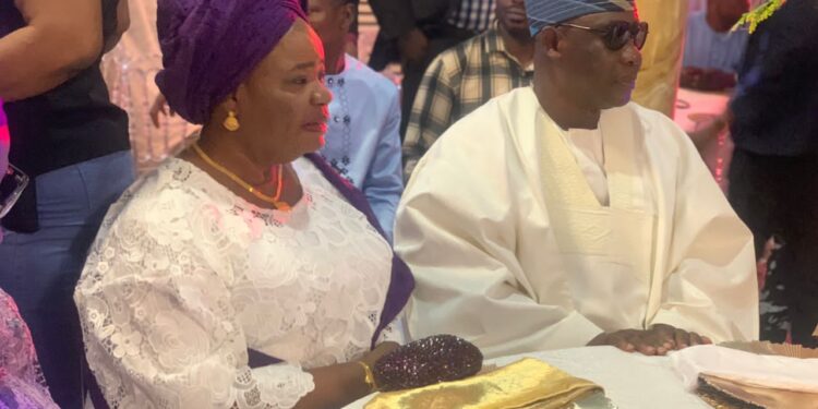 PHOTOS: Oyo Deputy Gov, Wife attend Kishi-born Bonuola’s daughter’s wedding in Ogun