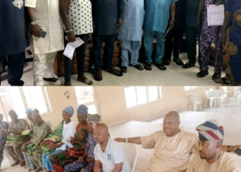 PHOTOS: Egbeda PDP Campaign Committee Unveils Plans For Mega Flag-Off On Sunday As Hon Simple Donates N500, 000