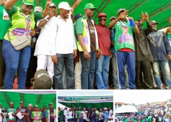 LG Poll: Political Bigwigs, Lawmakers, Commissioners Present As Akeem Olatunji Flags Off Campaign In Oluyole…   …as 2023 NNPP Reps Candidate, Adedoja Leads Supporters Into PDP