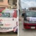 LG Poll: Hon. Lanre Sarumi Boosts Hon. Oluwaseun Olufade’s Campaign with Branded Bus and Gifts