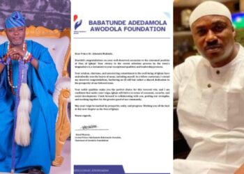 Awodola Foundation Felicitates New Owa of Igbajo, Prince Dr. Makinde