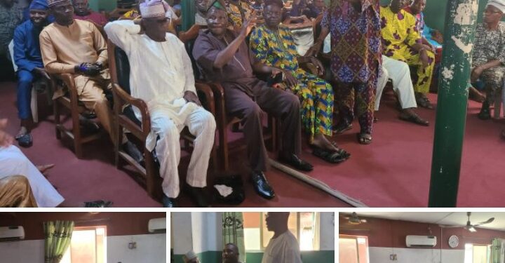 PHOTOS: Oyo  PDP Leadership Harmonizes with SDP, NNPP Leaders in Òkè Ogun Zone