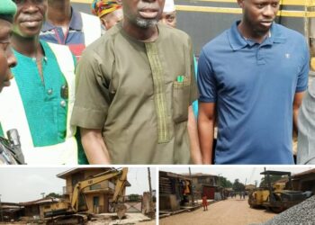 Rep Member, Agboworin Flag-off Construction Of N1bn Kajola-Irede-Odinjo-Alake Road In Ibadan