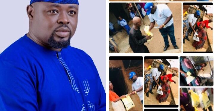 Ramadan/ Lent: Ex-Oyo Commissioner, Afonja begins distribution of over 3000 palliatives to Muslims, Christians in Ogbomoso (PHOTOS)