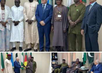 PHOTOS: Rep Ojo Makanjuola Leads Lawmakers on Historic Visit to Pakistan High Commissioner