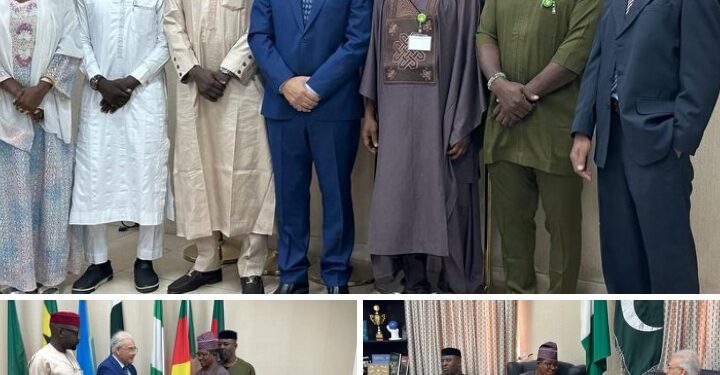 PHOTOS: Rep Ojo Makanjuola Leads Lawmakers on Historic Visit to Pakistan High Commissioner