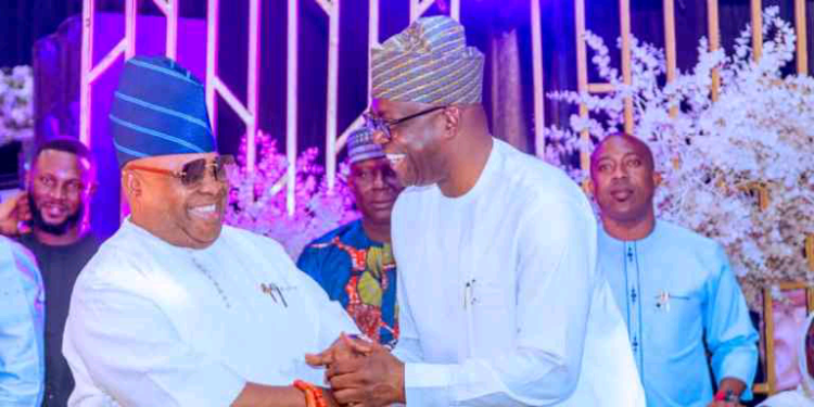 Makinde, Adeleke, Top Leaders Eulogize Late Aderemi Sanni At 8th Day Fidau Pray