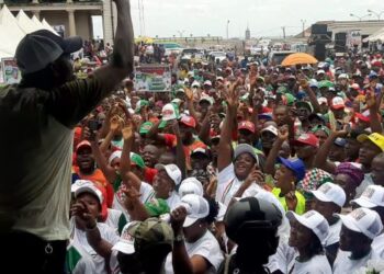 LG Campaign Grand Finale: How Agboworin Stole The Show At Mapo Rally*