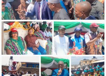 LG Poll: Hon. Comforter, Toyin Balogun, Hon. Akoro Shine in Ward 5 of Ibadan North as Oyo Deputy Governor and Wife Grace Olufade Campaign*