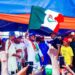LG Election: PDP presents party flag to Hon. Olateju Michael as Chairmanship candidate for Oriire LG