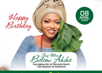 Birthday: Celebrate a woman with a Good heart, Comrd Ibrahim Afolabi celebrate Chief Mrs Benedict Akika on her Birthday