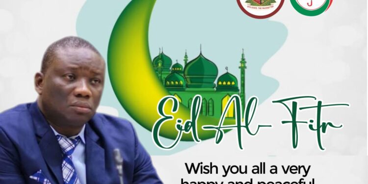 Eld al-Fitri: Oyo Lawmaker Fowokanmi wishes every Muslim faithful a Happy Eld al-Fitri celebration.