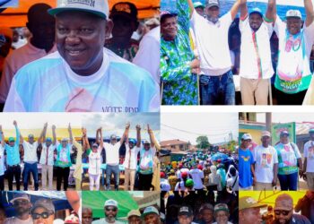PHOTOS: PDP Chairmanship candidate, Ogunlade kicks off ward campaign in Ogbomoso, visits Alasa, Abogunde, Jagun*