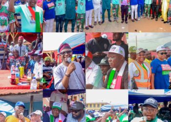 LG Poll: Ogunlade receives rousing welcome in Aje-Ogunbado, Okelerin, Osupa