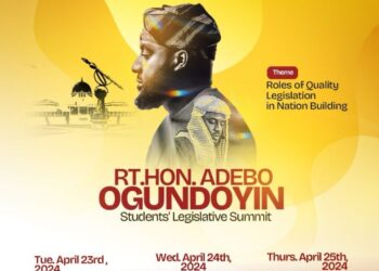 Makinde To Host Saraki, Fayemi Others At Maiden Adebo Ogundoyin Students’ Legislative Summit in Ibadan April 24