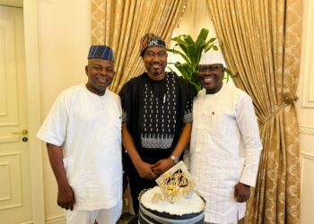 Birthday: Arapaja, PDP Southwest Chairman, Ajisafe Felicitate OTOPE on Birthday