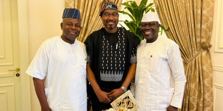 Birthday: Arapaja, PDP Southwest Chairman, Ajisafe Felicitate OTOPE on Birthday