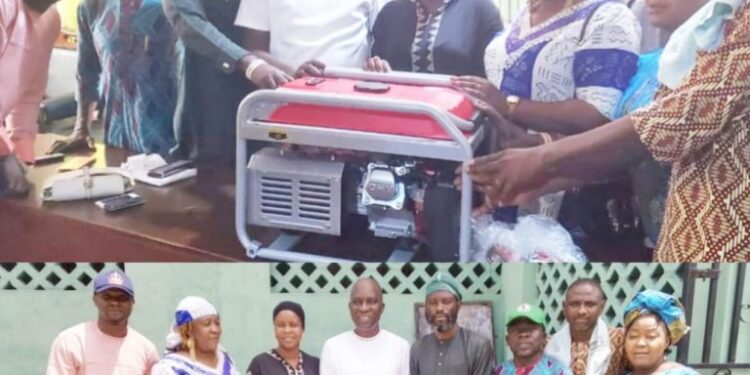 Forum Of Local Government Special Assistants Donates Generator to Oyo State PDP State Secretariat*