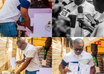 LG Poll: PDP’s Oluwaseun Olufade Casts Vote Amidst Enthusiastic Support in Ibadan North Local Government Election