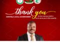 LG POLL: WOLE AKINLEYE PENS HEARTFELT GRATITUDE TO ELECTORATES