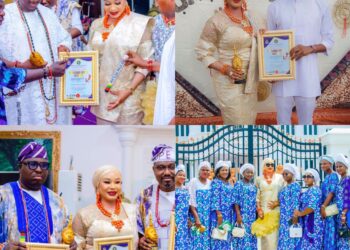 PHOTOS: Makinde’s aide, Ramata Agberemi Dabo (RAD) becomes Yeye Atunluse Oodua Agbaiye  … Dedicates award to Gov. Makinde