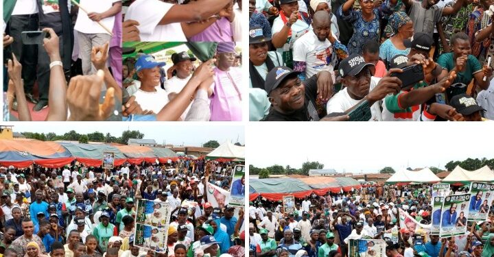 L.G Polls: Oyo PDP Presents Flags to Chairmanship, Vice Chairmanship Candidates in Oyo, Refutes Rigging Claims – Describes Opposition as Defeatists