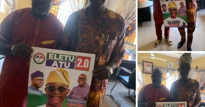 LG Poll: Hon Baruwa Abiodun Adekunle IBSWLG Donate Champaign materials To Boost Eletu/Atu 2.0*