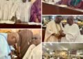 PHOTOS: Makinde honors Ex-Ondo Gov Mimiko, attends son’s wedding in Lagos