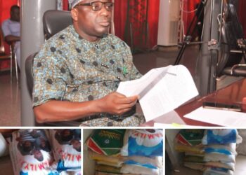 Photos: Oyo Lawmaker, Mabaje Distributes Easter/Ramadan Packages to Ido Lg Constituency