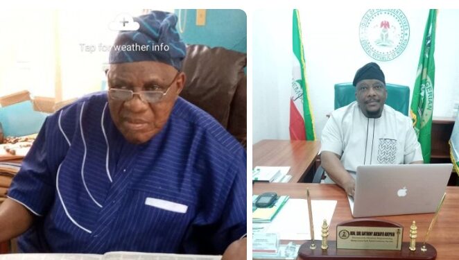 Ibarapakan commiserates with Odidiomo over loss of father*