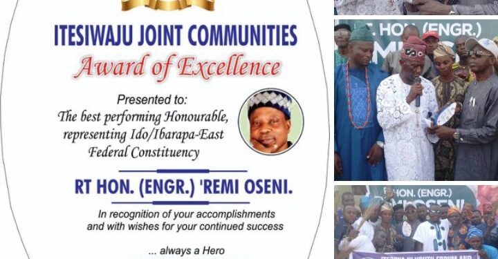 Outstanding Performance: Community Significantly Honours Oyo Rep Oseni