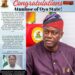 OYSROMA Chairman, Ogunlade Congratulates Makinde on His 5th Year Anniversary