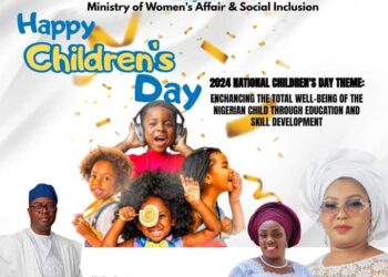 Commissioner for Women Affairs and Social Inclusion, Hon (Mrs) Toyin Balogun felicitate with Oyo State Children