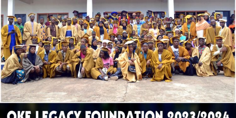 Best Legacy College matriculates 333 students as 103 get scholarship from Dr. John Adisa Oke*