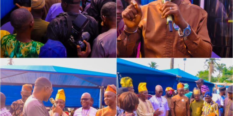 LG Poll: Jagun Olubadan, Jubril D. Sanusi Host Ona Ara People in Celebration as Chairman-Elect, Dr. Temitope GLORIOUS Commission First Electric Bus in Oyo State