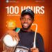 Non-Stop-Drumming: Saki-born Israel Reaches 100 Hours, Eyes World Record with 50 Hours Left*