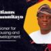 Transforming Urban Landscapes: The Impact of Honorable Commissioner Lands Housing and Urban Development, Akin-Funmilayo Williams by IJOBA AUTHORITY MOE 