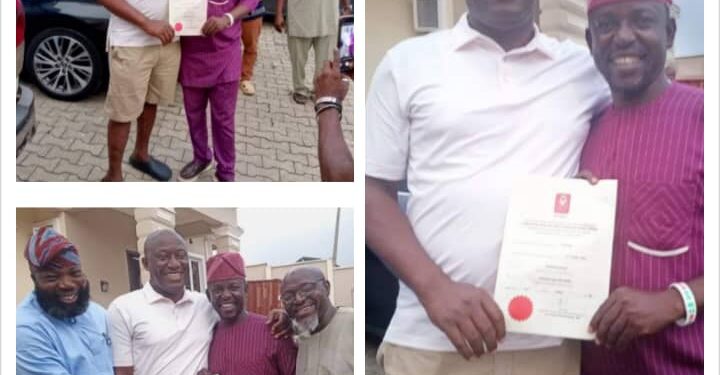 Makinde’s Ally, Otunba Seye Famojuro, Hosts Oluyole Chairman-elect, Akeem Olatunji After Electoral Victory