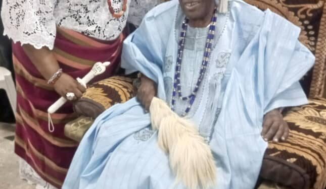 PHOTOS: Princess Abeo visits Olubadan designate, Olakunlehin ahead of coronation