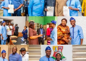 Adebowale Falana Receives Letter Of Appointment as Chairman of Oyo State Youth Development Agency, Thanks Governor Makinde and Otunba Famojuro, Assumes Office Immediately