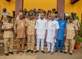 Oyo Assembly Speaker, Ogundoyin Leads Committee On Security To NSCDC, Immigration Headquarters*