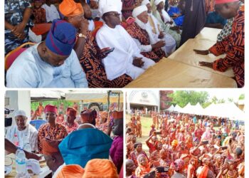 Commissioner For LG, Arapaja, Chief Imam of Ibadan, Oyo CAN Chairman, Adanla, Ige, Others Storm Oluyole For Olatunji’s Inaugural Reception