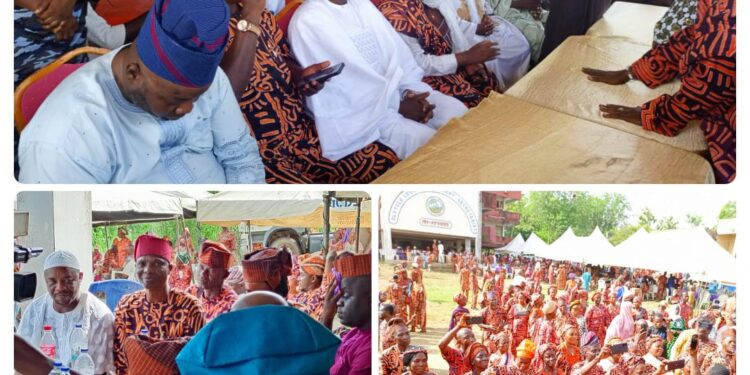 Commissioner For LG, Arapaja, Chief Imam of Ibadan, Oyo CAN Chairman, Adanla, Ige, Others Storm Oluyole For Olatunji’s Inaugural Reception