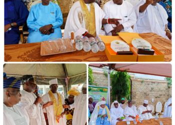 Oyo Deputy Gov, CJ, Arapaja, Chief Imam of Ibadan, Olubadan In-Council, Agidigbo FM Boss, Others Present As De-Damak Becomes GCIC, MPII