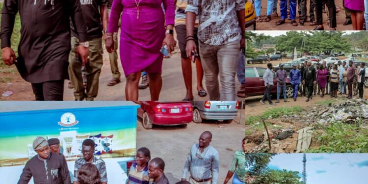 PHOTOS: First Official Day in Office: Ibadan North LG Chairman Olufade Hits the Ground Running, Prioritizes Welfare and Clean Environment