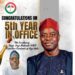 ONE YEAR OF OMITUNTUN 2.0: AROLE OBASANJO CONVEYS GOOD WISHES TO HIS EXCELLENCY, ENGR. SEYI MAKINDE FNSE, THE EXECUTIVE GOVERNOR OF OYO STATE*