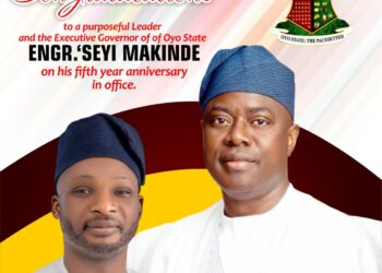 Commemorating Five Years of Governor Seyi Makinde’s Administration in Oyo State