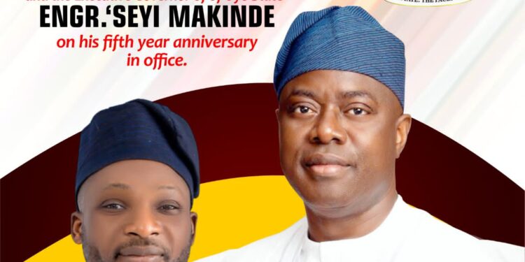 Commemorating Five Years of Governor Seyi Makinde’s Administration in Oyo State